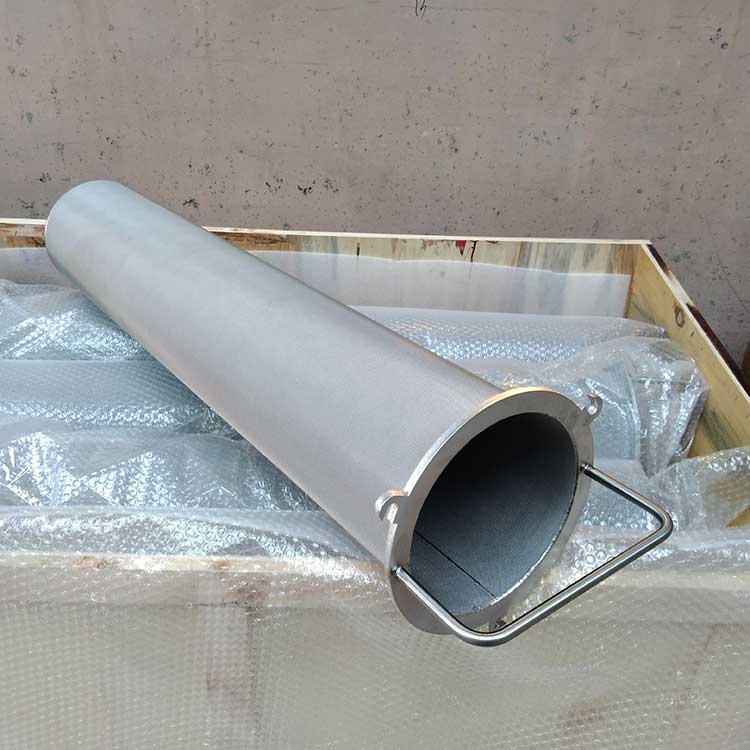 華豫供應液體除雜質(zhì)不銹鋼燒結網(wǎng)濾芯GLQ40A-150-2